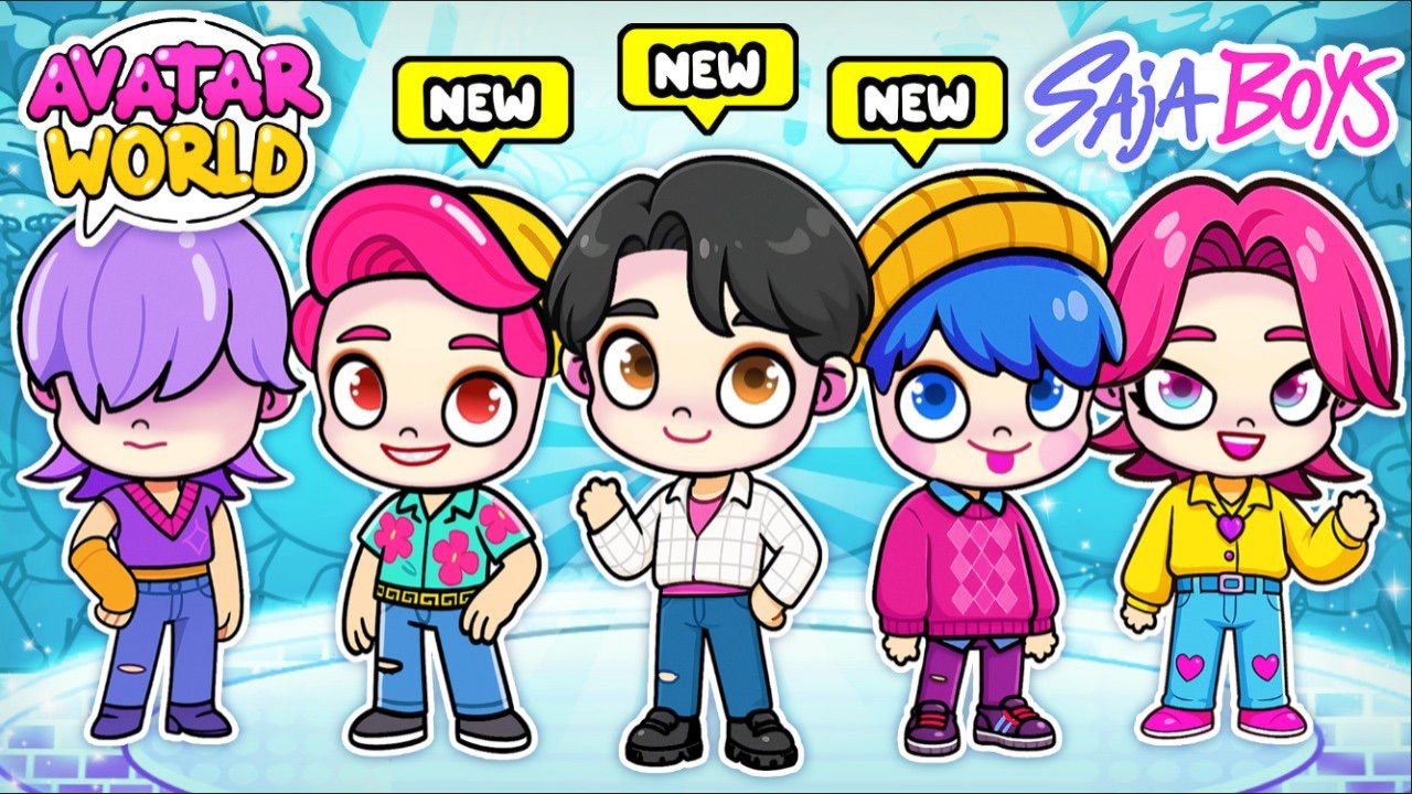 К-поп Saja Boys/ новый магазин Saja Boys в Avatar World
