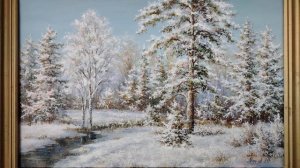 Зима, 40на60см, хм,  +79530192390, Андрей.