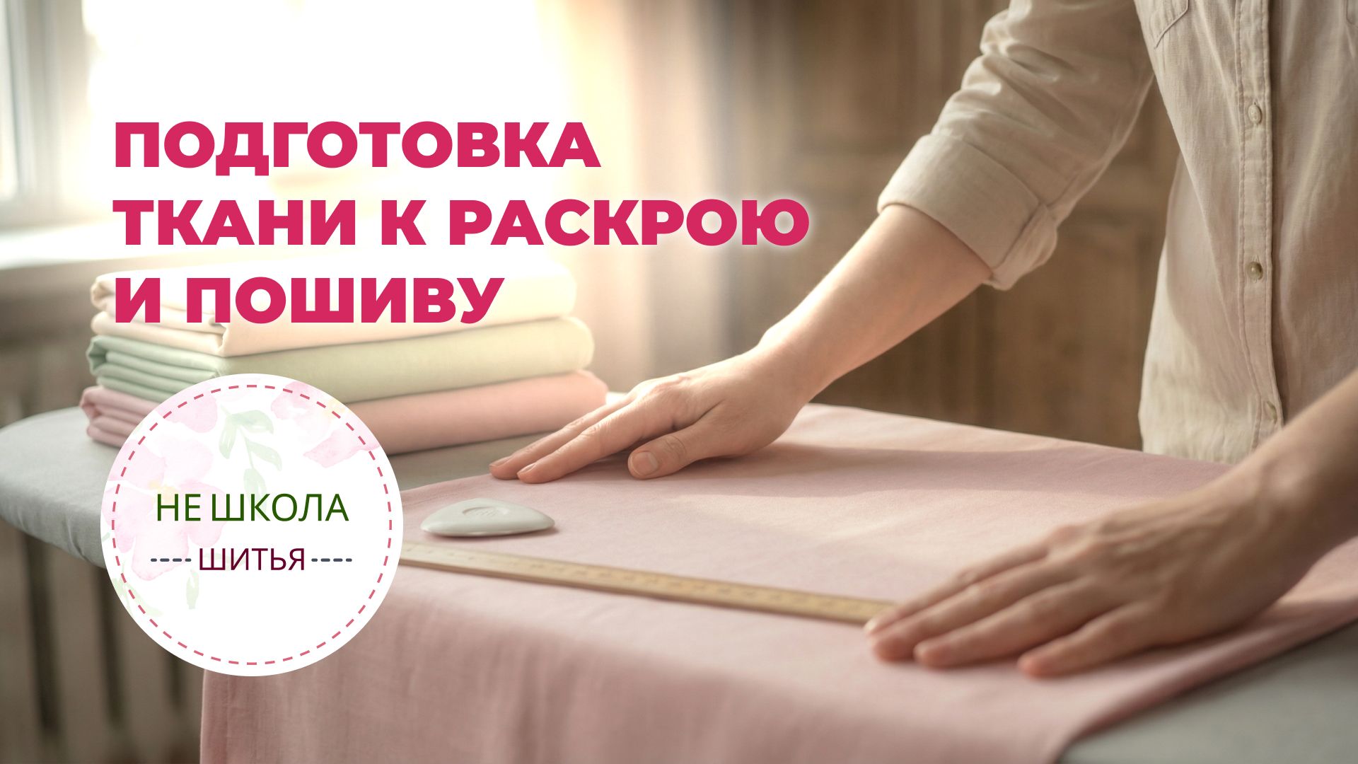 Подготовка ткани к раскрою и пошиву смотреть онлайн