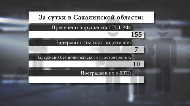 Сводка Госавтоинспекции Сахалинской области за 28 января смотреть онлайн