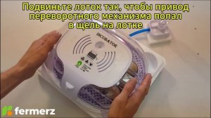 Запуск и настройка инкубатора HHDM16