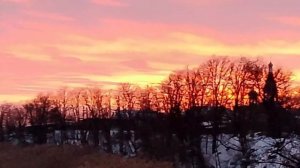 Рассвет  на планете земля Вид с Марса 2026.01.30_07.39