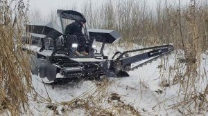 Ледорез, амфибия, камышекосика, сборщик водорослей, разливов нефти, Botsman, земснаряд, экскаватор