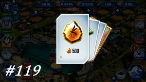 #JURASSIC WORLD THE GAME #119 ДВА ИВЕНТА И ЛЕГЕНДАРКА!