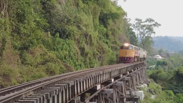 (Гл.1) Death railway Kanchanaburi дорога смерти в Канчанабури Таиланд