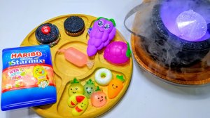 АСМР шоколадный 🍄🟫🍬🍫 распаковка Силиконовых сквишей еда и вкусняшки 🥰