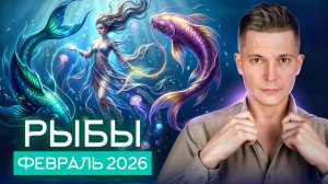 Рыбы Февраль 2026. Душевный гороскоп Павел Чудинов