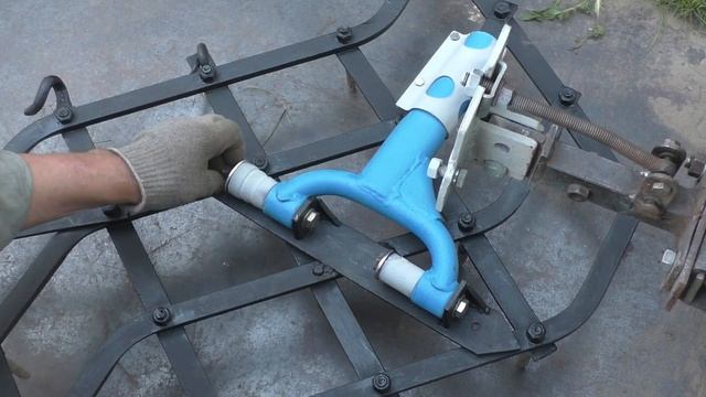 борона из мотоцикла урал