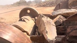 Дробилка BIG ROCK - МОЩНЫЙ технологический процесс, Гигант в действии-Дробилка