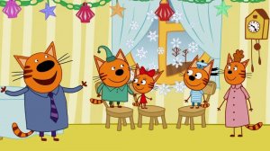 Три кота - Большой сборник три кота Мультфильмы для детей - Смотреть мультики три кота