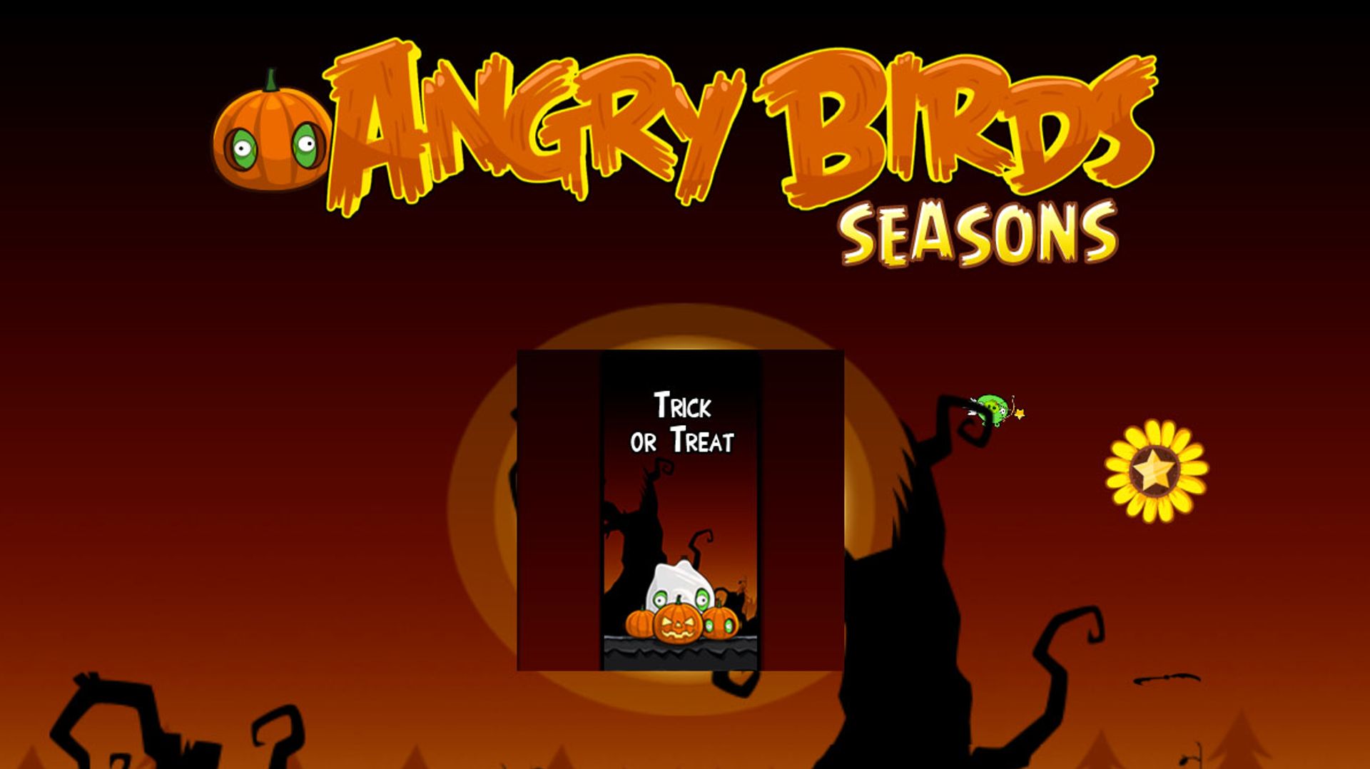 Angry Birds: Seasons. Trick or Treat (уровень 2-7) 3 звезды. Прохождение от SAFa смотреть онлайн