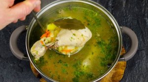 Такой СУПЧИК варю 3 РАЗА В НЕДЕЛЮ! Все в ВОСТОРГЕ и просят СНОВА и СНОВА Простой "Куриный" Суп