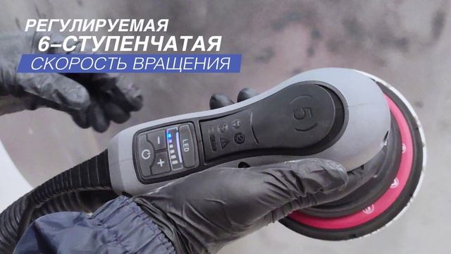 Машинка шлифовальная электрическая бесщёточная HUBERTH RP20RX255 (ход 5 мм) смотреть онлайн
