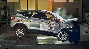 Краш-тест нового Belgee X50 (Geely Coolray/Proton X50) от ASEAN NCAP на CarMaps.Ru