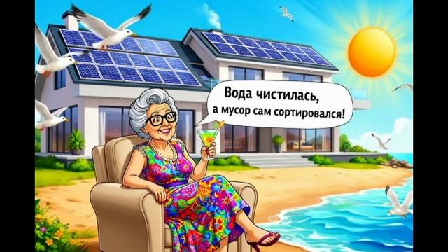 Сказка о рыбаке и рыбке (на новый - ЭКО лад)