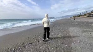 Средиземное море зимой!