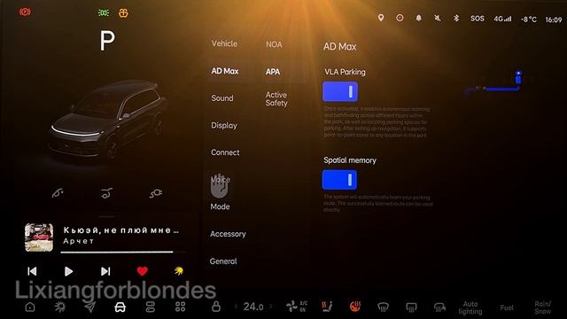 Обзор прошивки Ota 8.2 в Lixiang