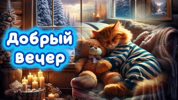 Добрый вечер. Пусть вечер наполнится теплом.