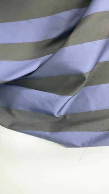 Ткань костюмная в сине-черную полоску PL-0423 смотреть онлайн