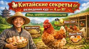 🐔 Китайские секреты разведения кур: от А до Я! 🌾 Яйца, здоровье и долгожительство