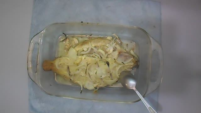 Как запечь камбалу в духовке.