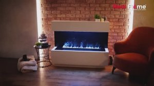 Электрокамин 3D CASSETTE 1000 LED RGB Real Flame