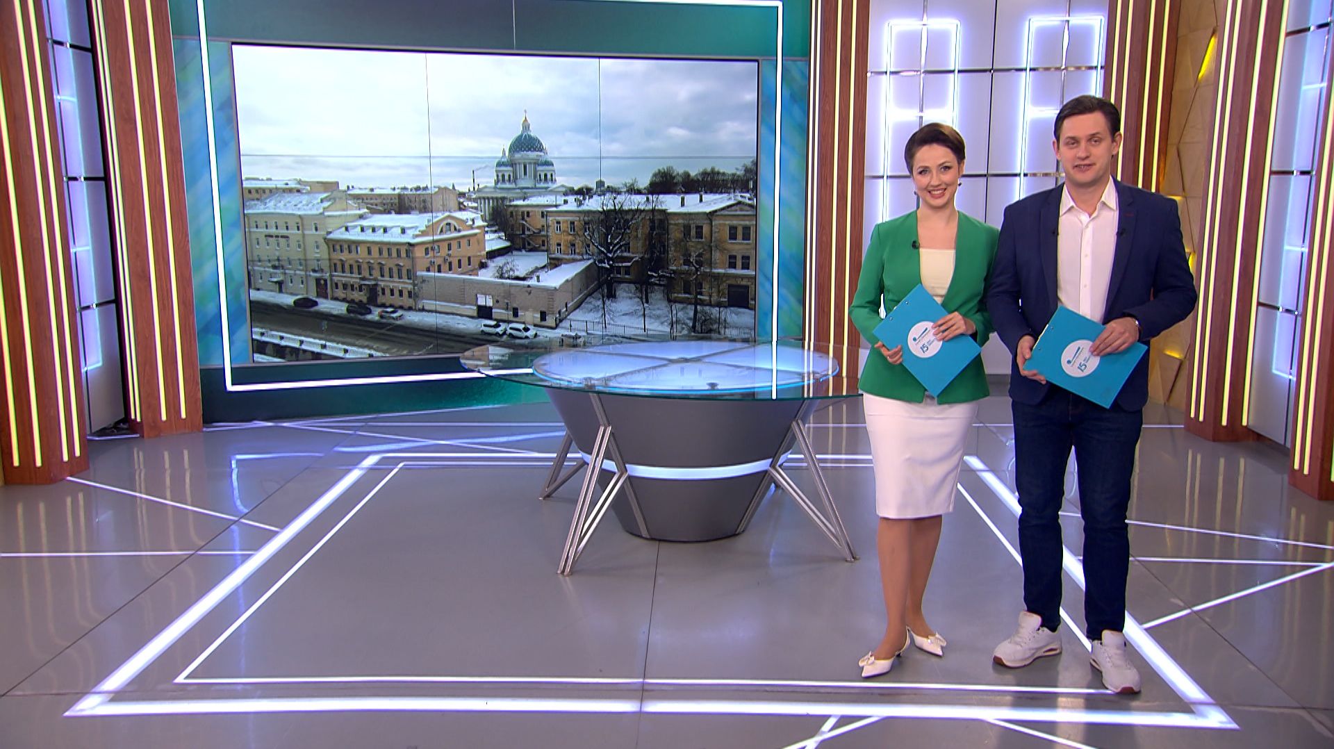 Утро в Петербурге 30 января