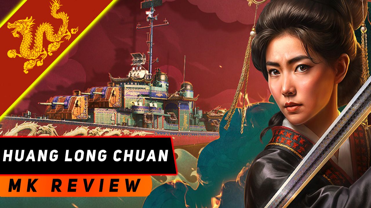 ЭСМИНЕЦ HUANG LONG CHUAN! ЭТО ASASHIO НА 10 УРОВНЕ?! МИР КОРАБЛЕЙ