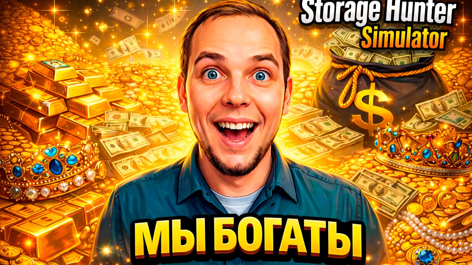 МЫ БОГАТЫ! ПРОДАЕМ ЛЕГЕНДАРНЫЕ ПРЕДМЕТЫ! (Storage Hunter Simulator) #7