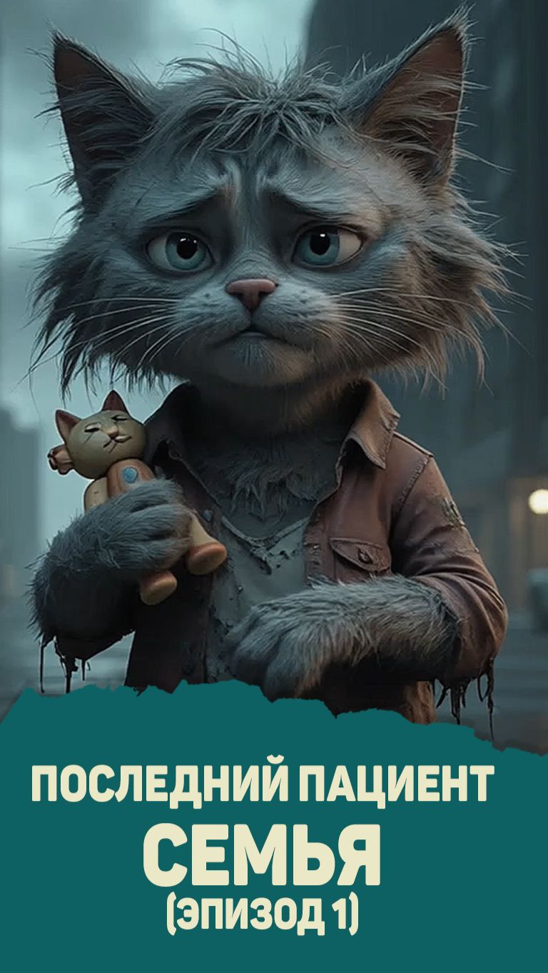 Кот теряет свою семью во время зомби-апокалипсиса