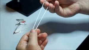 Быстрое крепление нахлыстовой мушки узлом Clinch