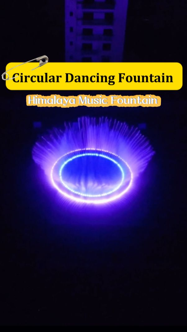 Механизм кругового танцующего фонтана - Музыкальный фонтан «Гималаи» #проектфонтана #фонтан