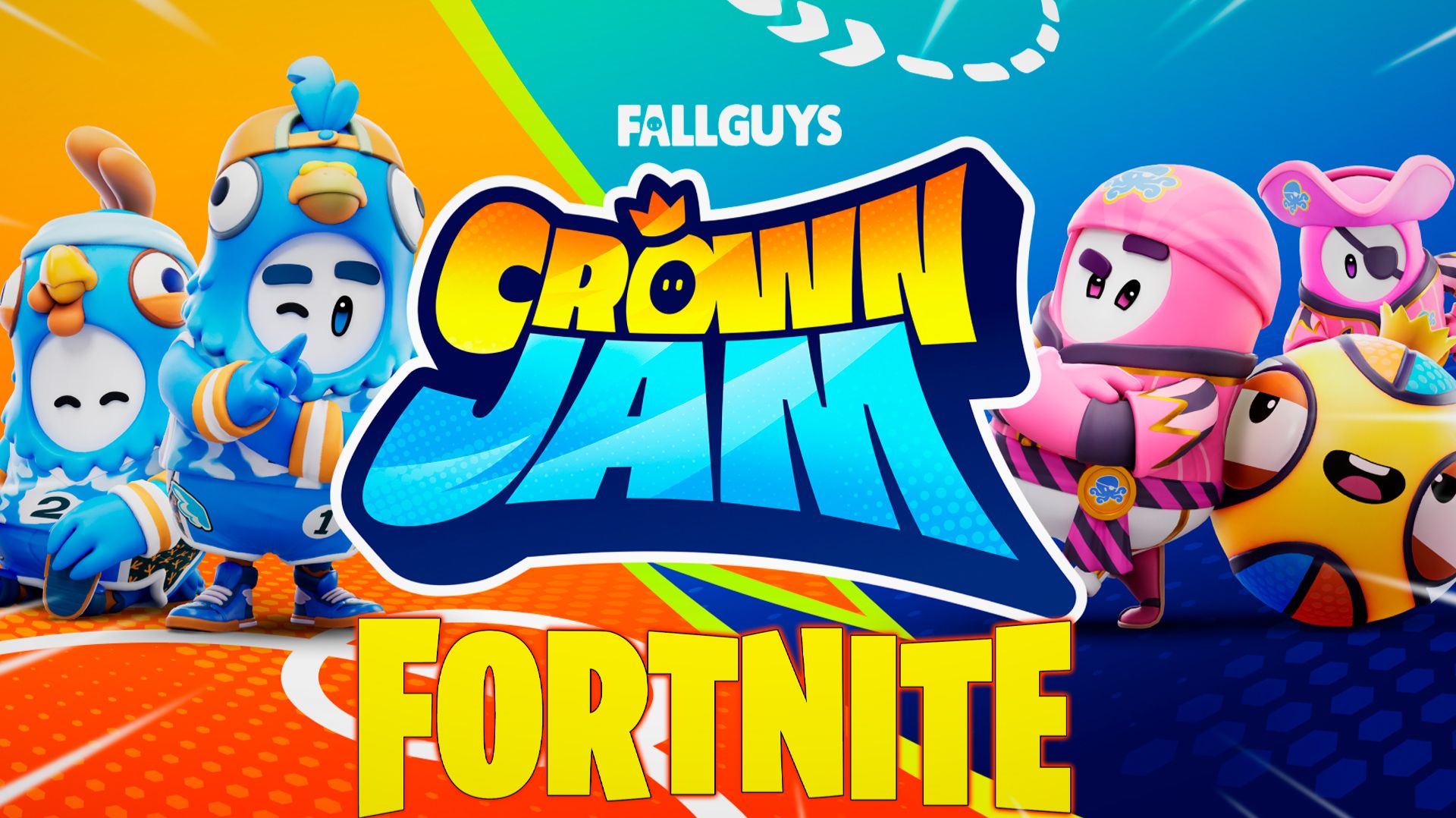 Фортнайт // FALLGUYS CROWN JAM // Fortnite смотреть онлайн