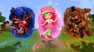 ВЫБЕРИ ПРАВИЛЬНЫЙ ПОРТАЛ СОНИК SONIC.EXE ЗЕМЛЯНИЧКА ЯГОДКА FREDDY FAZBEAR БИТВА В МАЙНКРАФТ