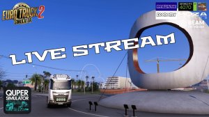 ETS2 | Пятничный стрим хочется тепла