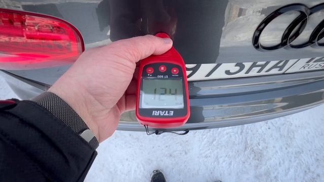 Audi A4 замер лкп