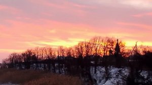 Рассвет  на планете земля Вид с Марса