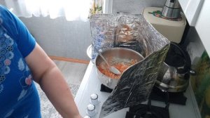 Довариваю рассольник.У нас прям весна.