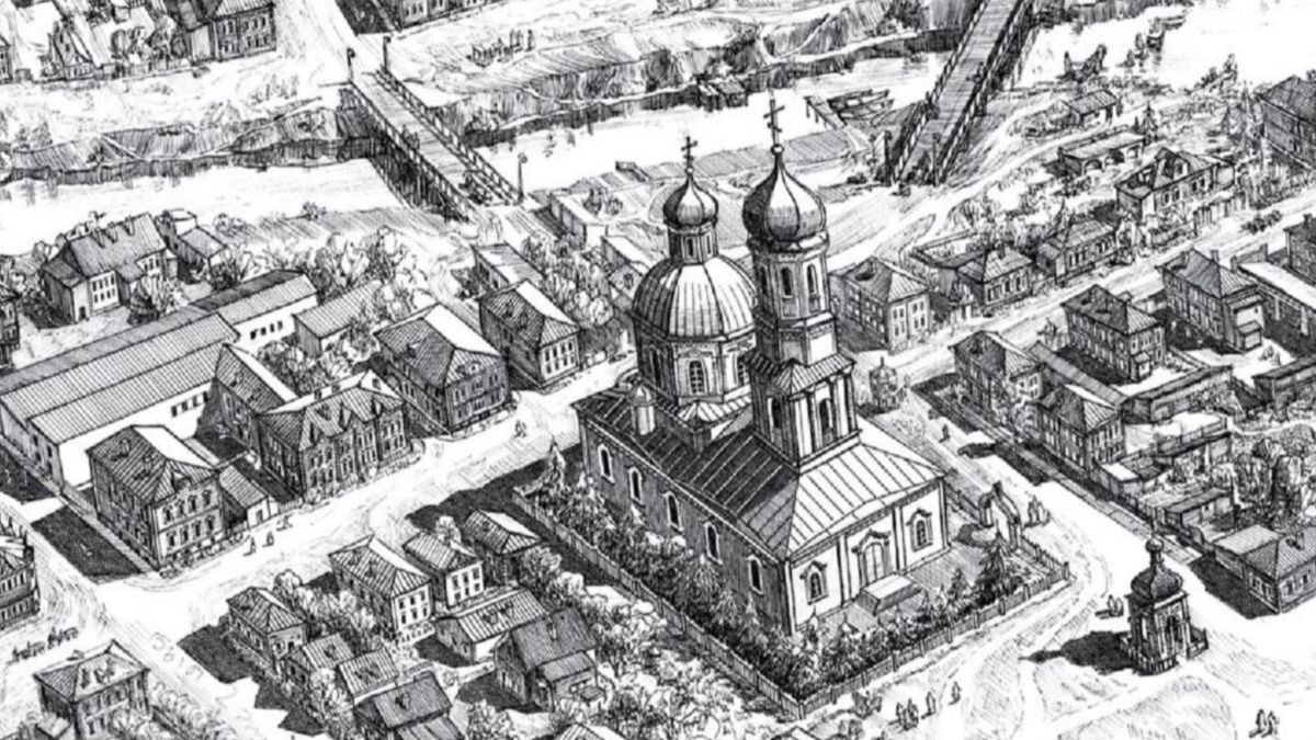 ПЛАН-ПАНОРАМА ТОМСКА