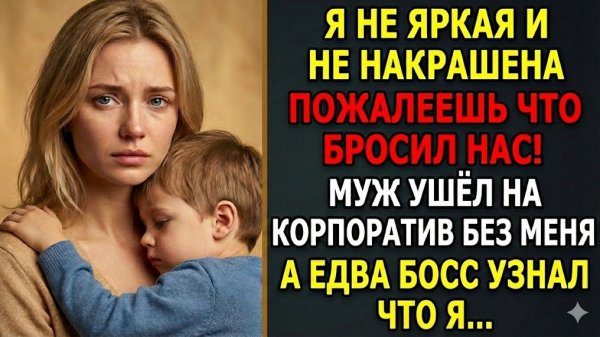 ОН БРОСИЛ МЕНЯ И БОЛЬНОГО СЫНА... НО ПОЗВОНИЛ НЕЗНАКОМЕЦ И ВСЁ ИЗМЕНИЛОСЬ