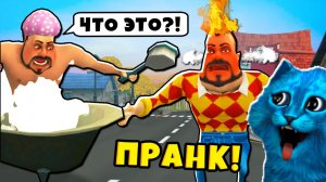 😜 НОВЫЕ ПРАНКИ над ПРИВЕТ СОСЕД Dark Riddle 2 Story mode Игра похожая Hello Neighbor КОТЁНОК ЛАЙК