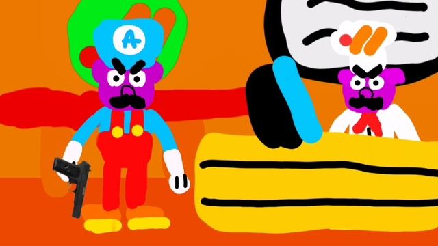 FNF song русский ресторан. (версия супер Нарио) смотреть онлайн