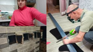 Продолжаем работать с кухонным гарнитуром ,какие посажу баклажаны и огурцы.