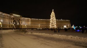 Новогодний город