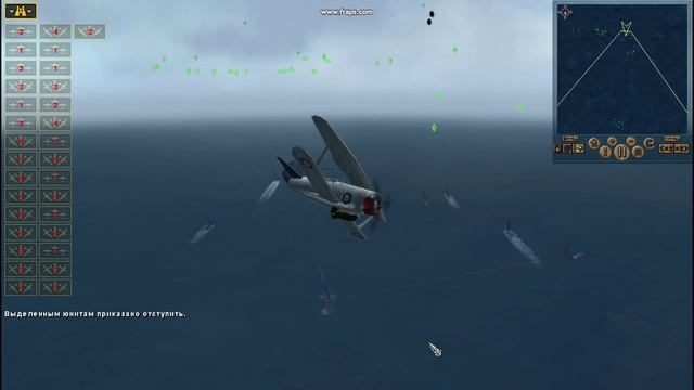 Авианалет на японские эсминцы. Pacific Storm.Allies. Мод Samurai Spirit