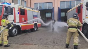 Торжественные проводы на заслуженный отдых огнеборца из 1 ПСО