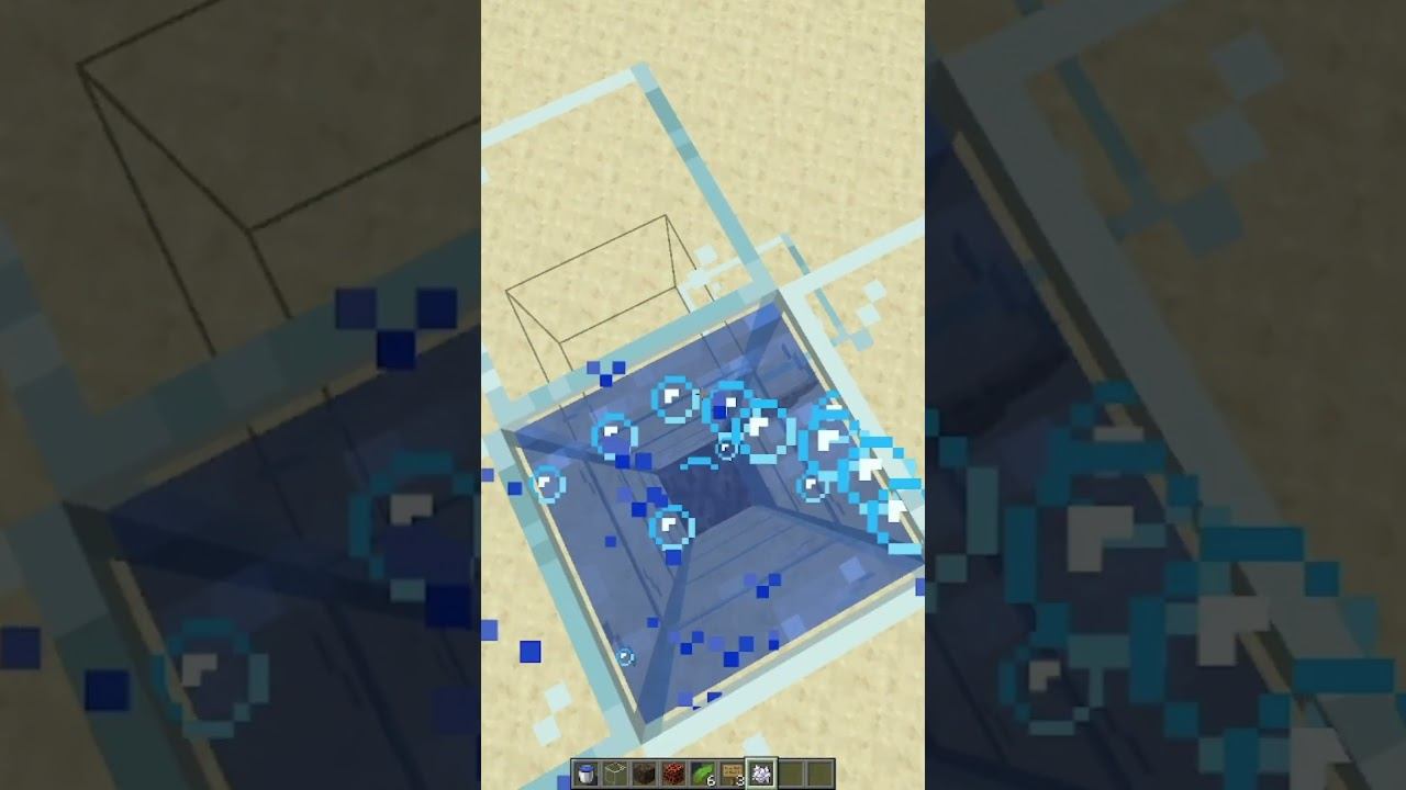 Водный лифт в майнкрафте #minecraft #майнкрафт смотреть онлайн