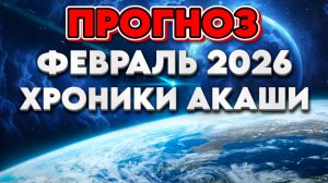 Ченнелинг ПРОГНОЗ НА ФЕВРАЛЬ 2026 ХРОНИКИ АКАШИ | Абсолютный Ченнелинг