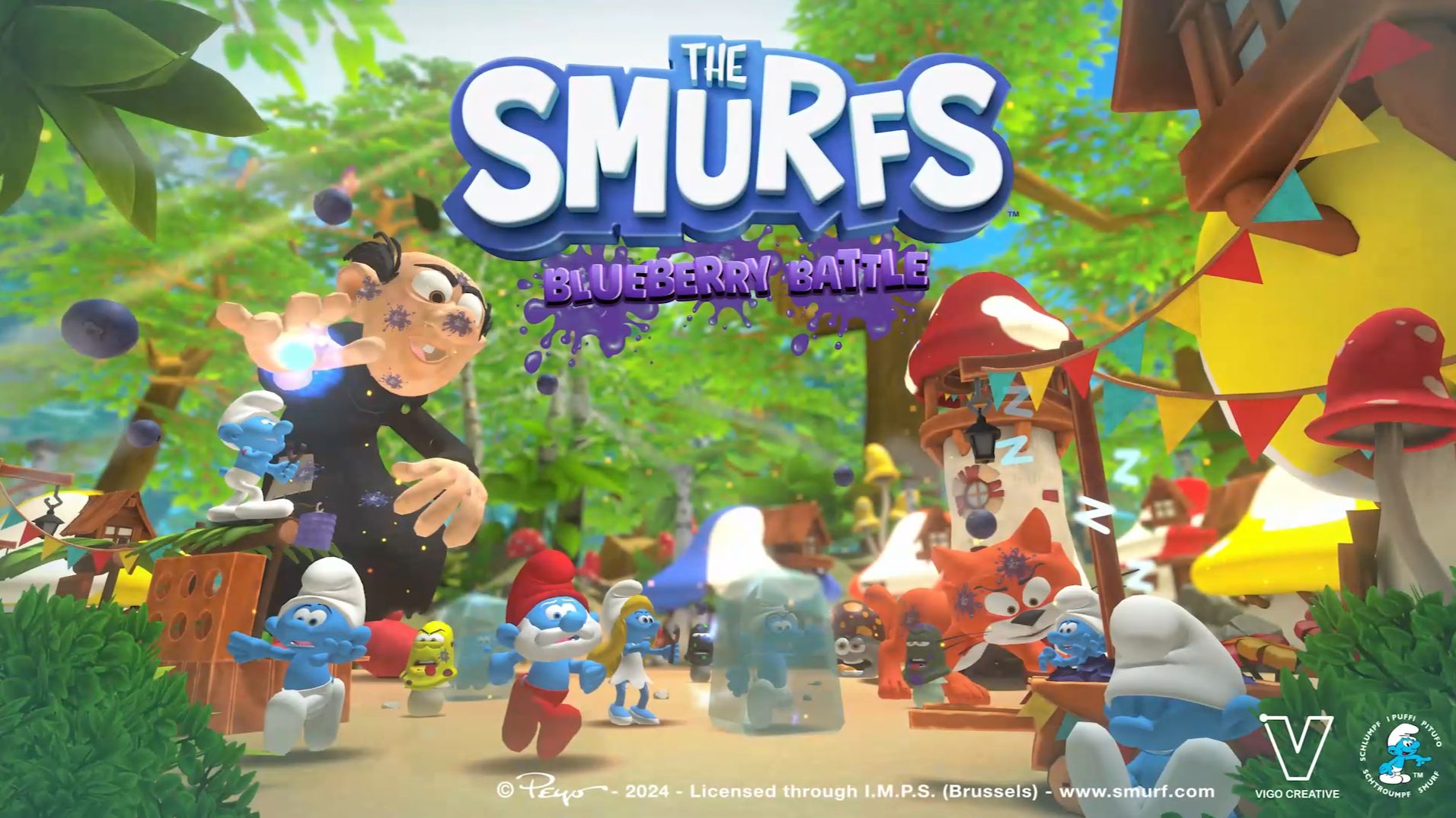 The Smurfs Blueberry Battle смотреть онлайн