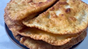 Чебурек, хрустящий и сочный! Просто и вкусно!